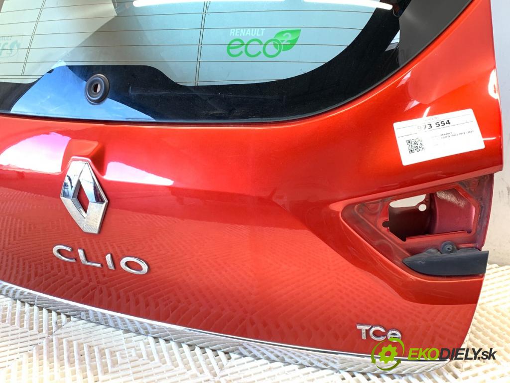 RENAULT CLIO IV liftback 2014 66 kW 0.9 TCe 90 898 kapota zad