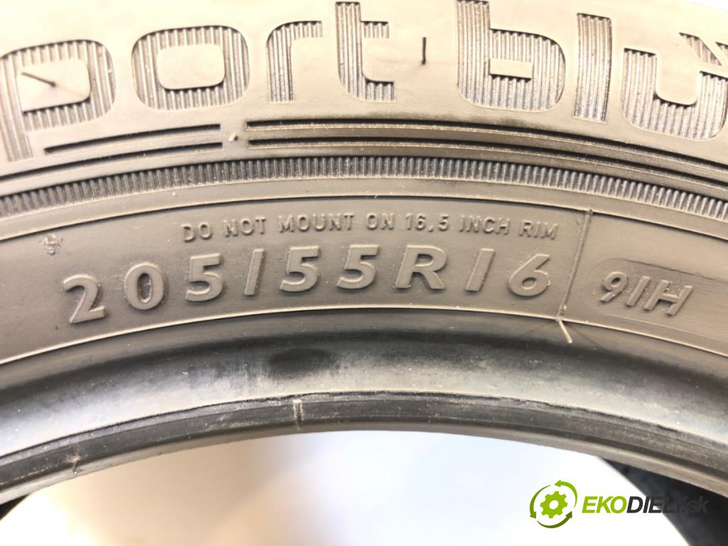 --- --- PNEUMATIKY: 2X 205/55 R16 DUNLOP