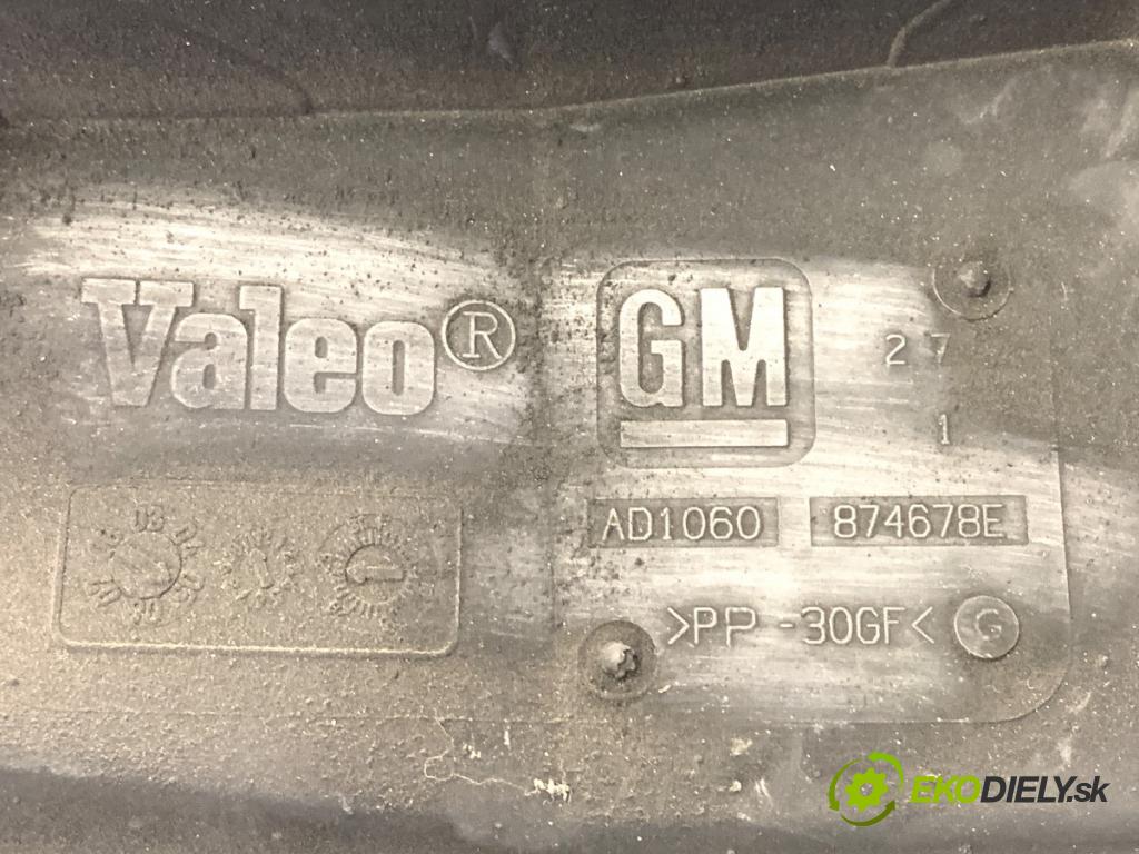 SAAB 9-3 sedan 2006 88 kW 1.9 TiD 1910 ventilátor chladiče 874678E (Ventilátor)