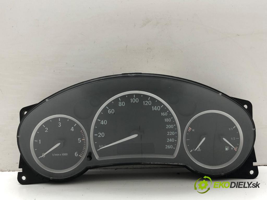 SAAB 9-3 sedan 2006 88 kW 1.9 TiD 1910 Prístrojovka 7553532 (Prístrojová doska)