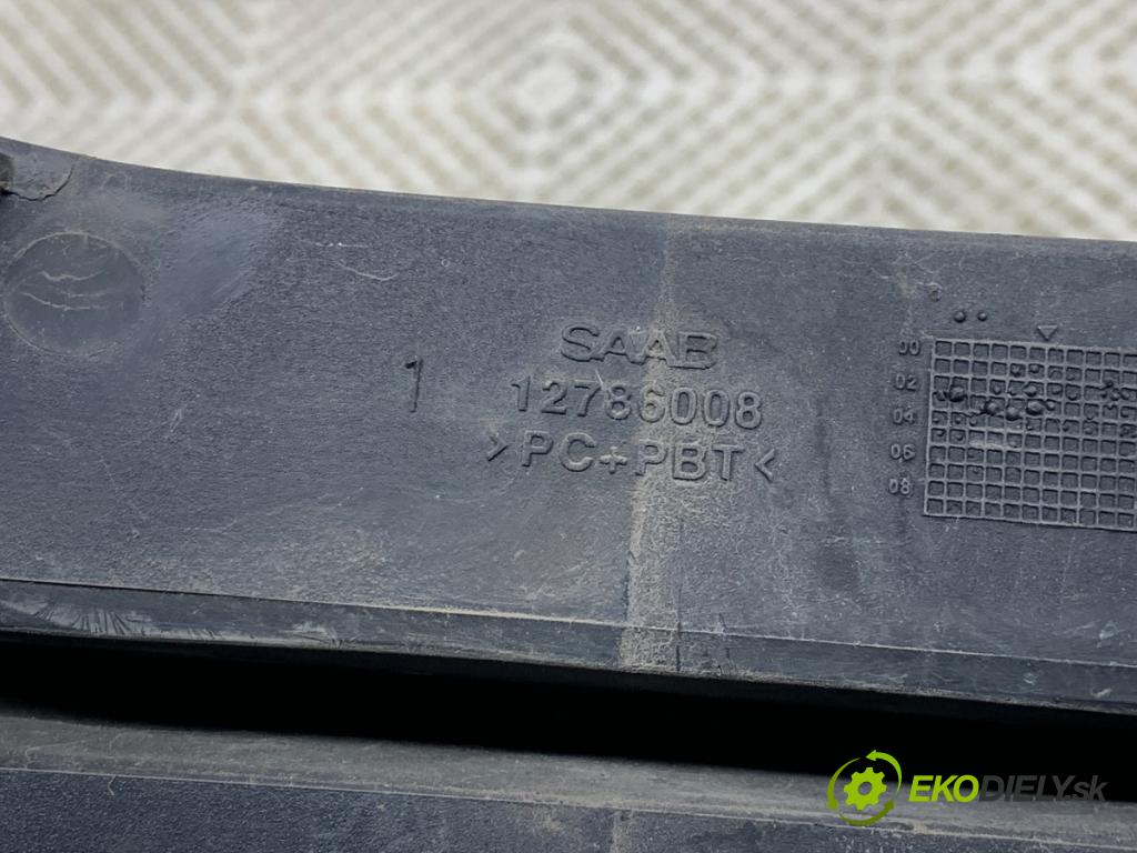 SAAB 9-3 sedan 2006 88 kW 1.9 TiD 1910 Mriežky nárazníka predný stredna 12786008