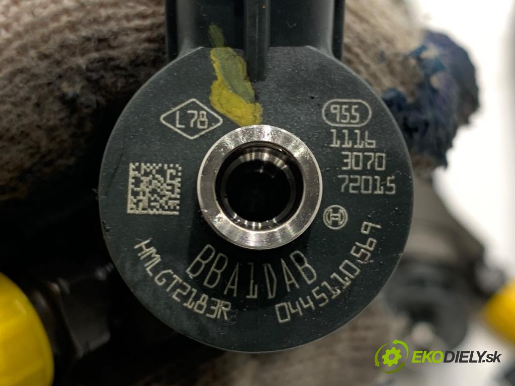 RENAULT TALISMAN sedan 2017 118 kW 1.6 dCi 160 1598 vstřikovací ventily 0445110569
