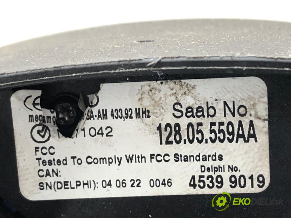SAAB 9-3 sedan 2006 88 kW 1.9 TiD 1910 Prepínač kombinovaný 12805559AA (Prepínacie páčky pod volantom)