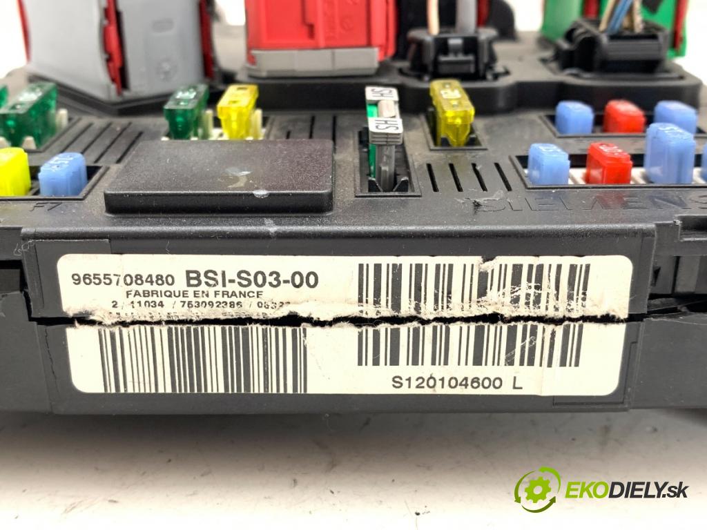 PEUGEOT 407 SW Kombi 2006 80 kW 1.6 HDi 110 1560 Modul BSM 9655708480 (Riadiaca jednotka ostatné)