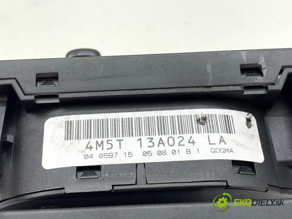 FORD FOCUS C-MAX nadwozie wielkoprzestrzenne (MPV) 2005 100 kW 2.0 TDCi 1997 Prepínač nastavenia svetiel 4M5T13A024LA (Prepínacie páčky pod volantom)