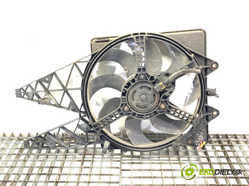 FIAT GRANDE PUNTO liftback 2006 55 kW 1.3 D Multijet 1248 Ventilátor chladiča 55702058 (Ventilátor)