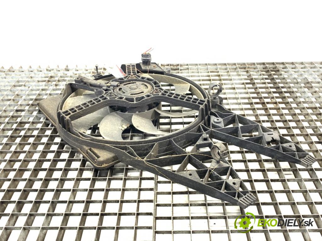 FIAT GRANDE PUNTO liftback 2006 55 kW 1.3 D Multijet 1248 Ventilátor chladiča 55702058 (Ventilátor)