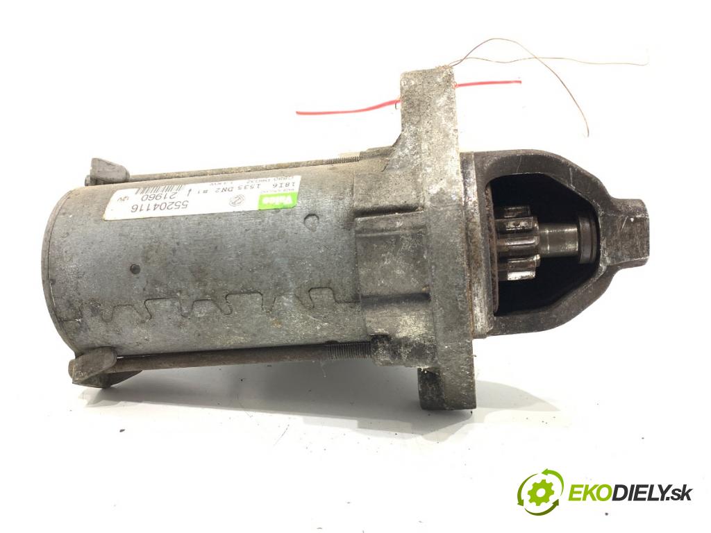 FIAT GRANDE PUNTO liftback 2006 55 kW 1.3 D Multijet 1248 startér 55204116 (Startér)