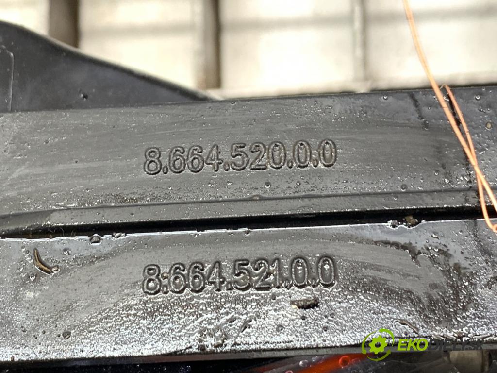 FIAT GRANDE PUNTO liftback 2006 55 kW 1.3 D Multijet 1248 intercooler 866452100 (Intercooler (chladič stlačeného vzduchu))