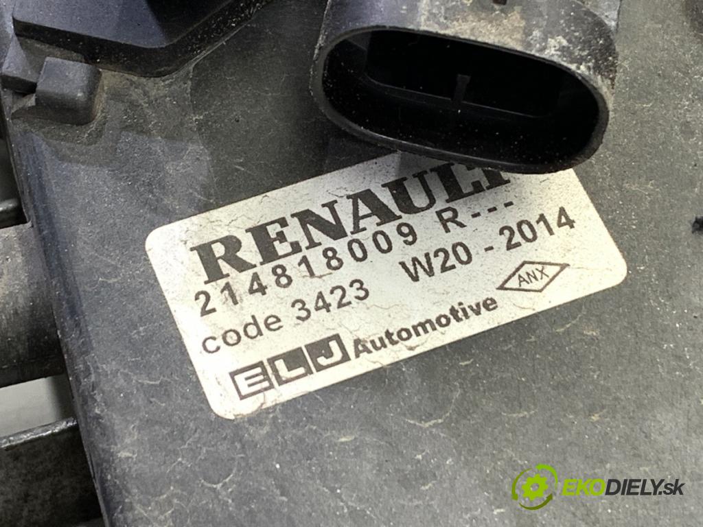 RENAULT CLIO IV liftback 2014 66 kW 0.9 TCe 90 898 Ventilátor chladiča 214818009R (Ventilátor)