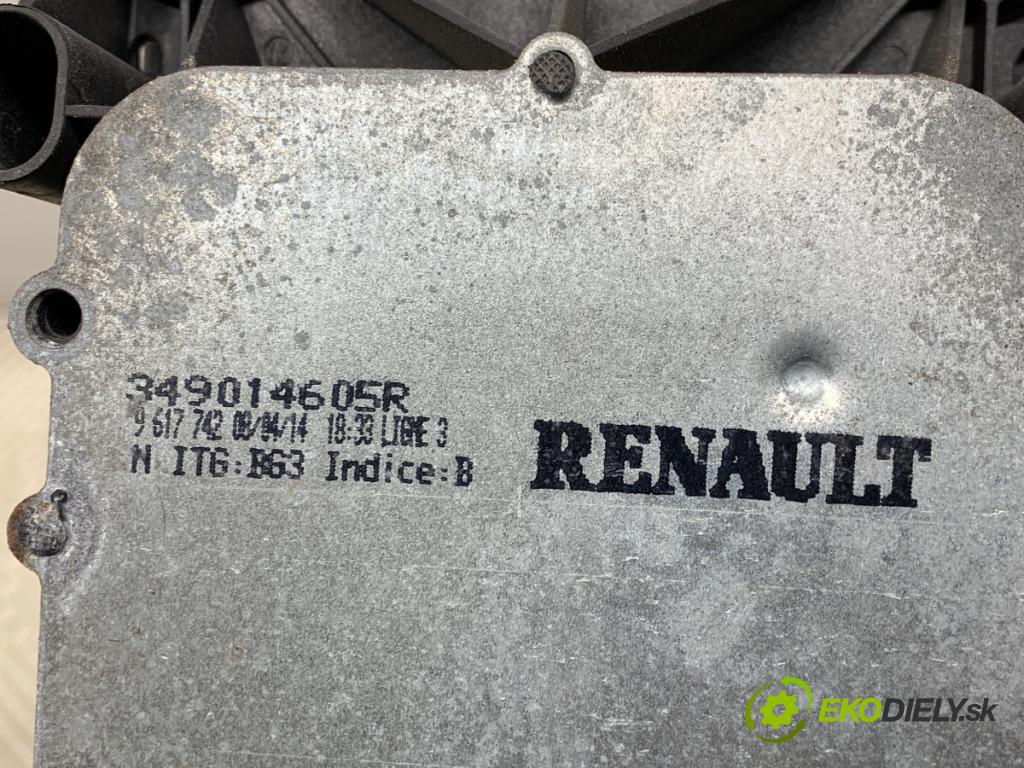 RENAULT CLIO IV liftback 2014 66 kW 0.9 TCe 90 898 Kulisa 349014605R (Rýchlostná páka (kulisa))