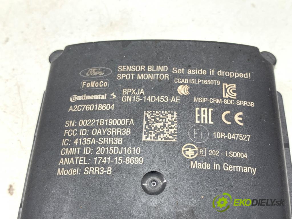 FORD ECOSPORT SUV 2021 92 kW 1.0 EcoBoost 998 modul MRTVÍ klapka GN15-14D453-AE