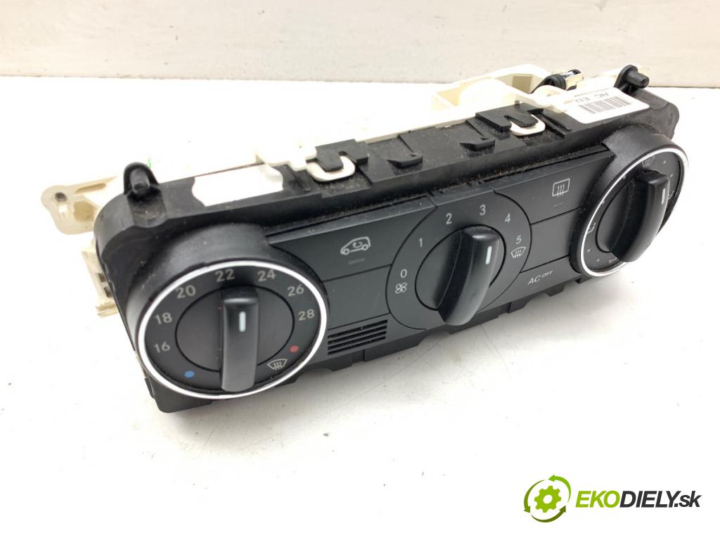 MERCEDES-BENZ W245 liftback 2006 103 kW B 200 CDI (245.208) 1991 Panel ovládania kúrenia A1698301385 (Prepínacie páčky pod volantom)