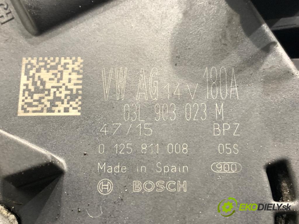 VW GOLF VII liftback 2015 135 kW 2.0 GTD 1968 Alternátor 03L903023M (Alternátor)