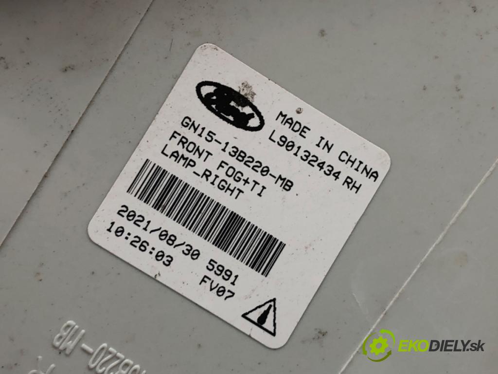FORD ECOSPORT SUV 2021 92 kW 1.0 EcoBoost 998 Hmlové svetlo, hmlovka pravy predný GN15-13B220-MB