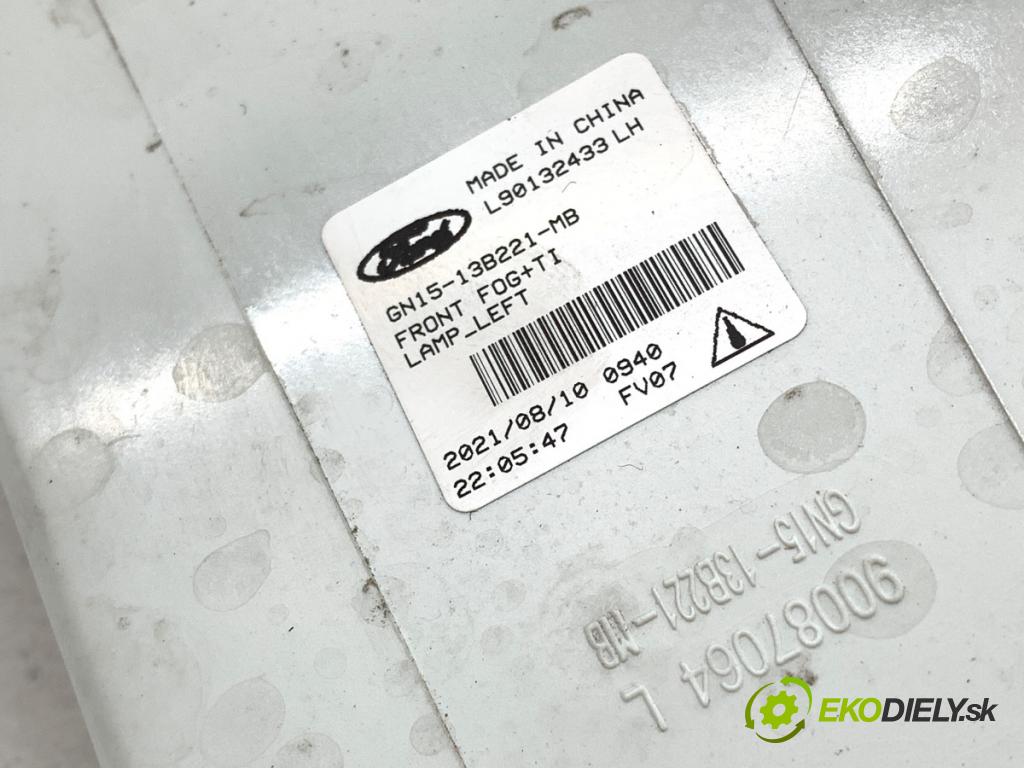 FORD ECOSPORT SUV 2021 92 kW 1.0 EcoBoost 998 Hmlové svetlo, hmlovka ľavy predný GN15-13B221-MB