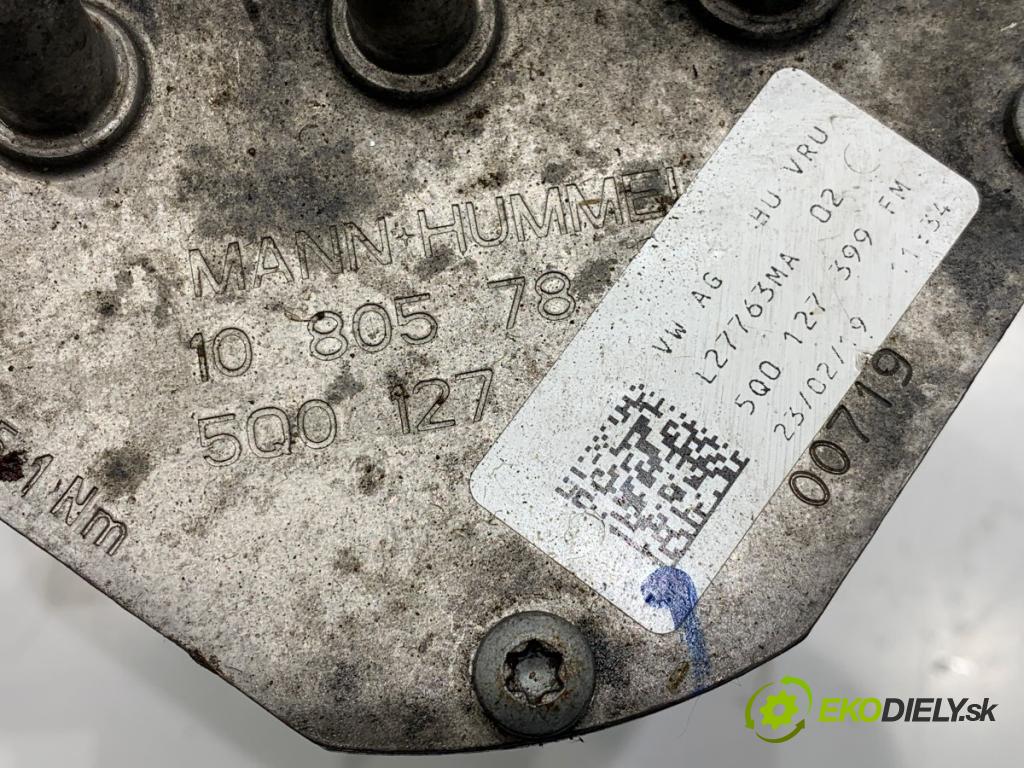 SKODA OCTAVIA III Kombi 2019 110 kW 2.0 TDI 1968 Obal filtra paliva 5Q0127399FM (Obal palivového filtra)