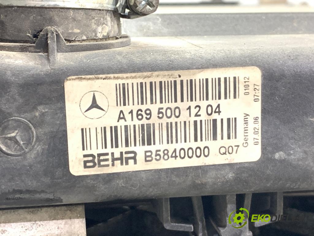 MERCEDES-BENZ W245 liftback 2006 103 kW B 200 CDI (245.208) 1991 Chladič vody A1695001204 (Chladič vody)