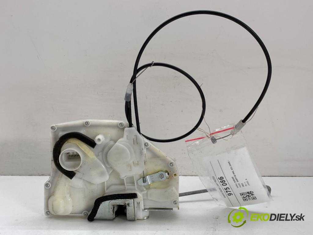 SUZUKI SWIFT III liftback 2009 67 kW 1.3 (RS 413) 1328 zámok dveře levý přední část 82202-62J30