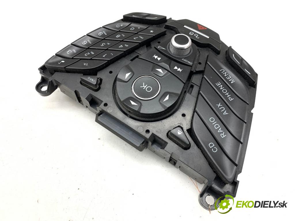 FORD FIESTA MK7 liftback 2015 70 kW 1.5 TDCi 1499 Panel ovládania radia C1BT-18K811-PA (Prepínacie páčky pod volantom)