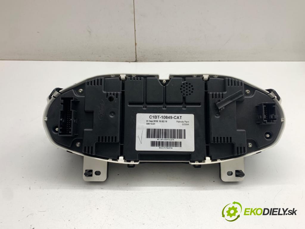 FORD FIESTA MK7 liftback 2015 70 kW 1.5 TDCi 1499 Prístrojovka C1BT-10849-CAT (Prístrojová doska)