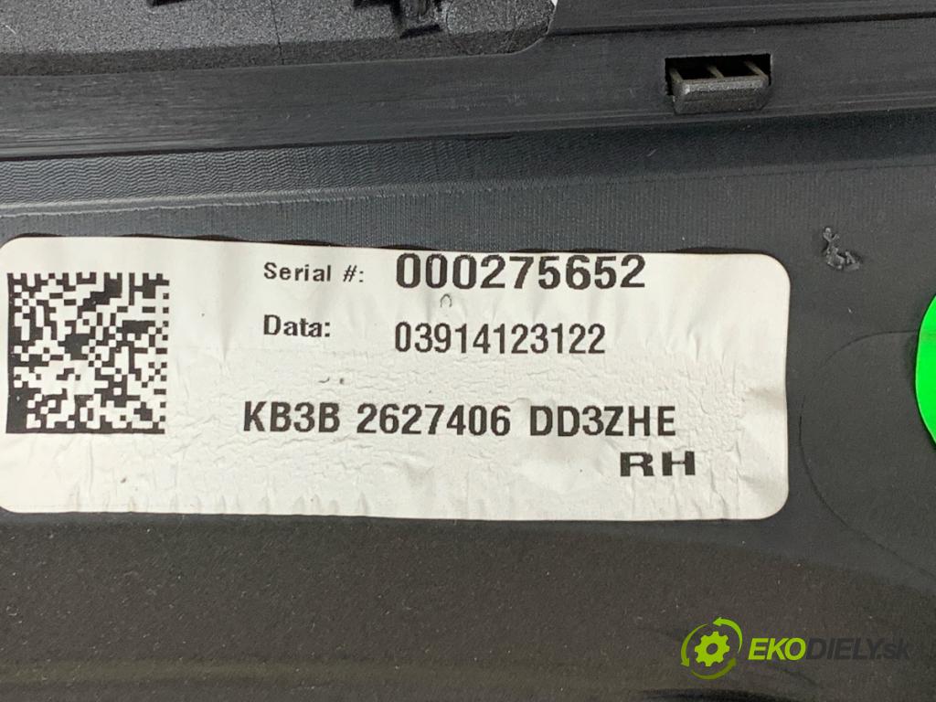 FORD RANGER V  2019 213 kW 2.3 213 kW [290 KM] benzyna 2019 - 2022 2261 čalúnenie Dvere pravy zad