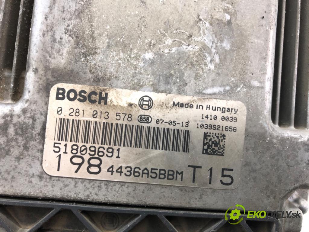 FIAT BRAVO II liftback 2007 110 kW 1.9 D Multijet (198AXC1B) 1910 riadiaca jednotka Motor 51809691 (Riadiaca jednotka)