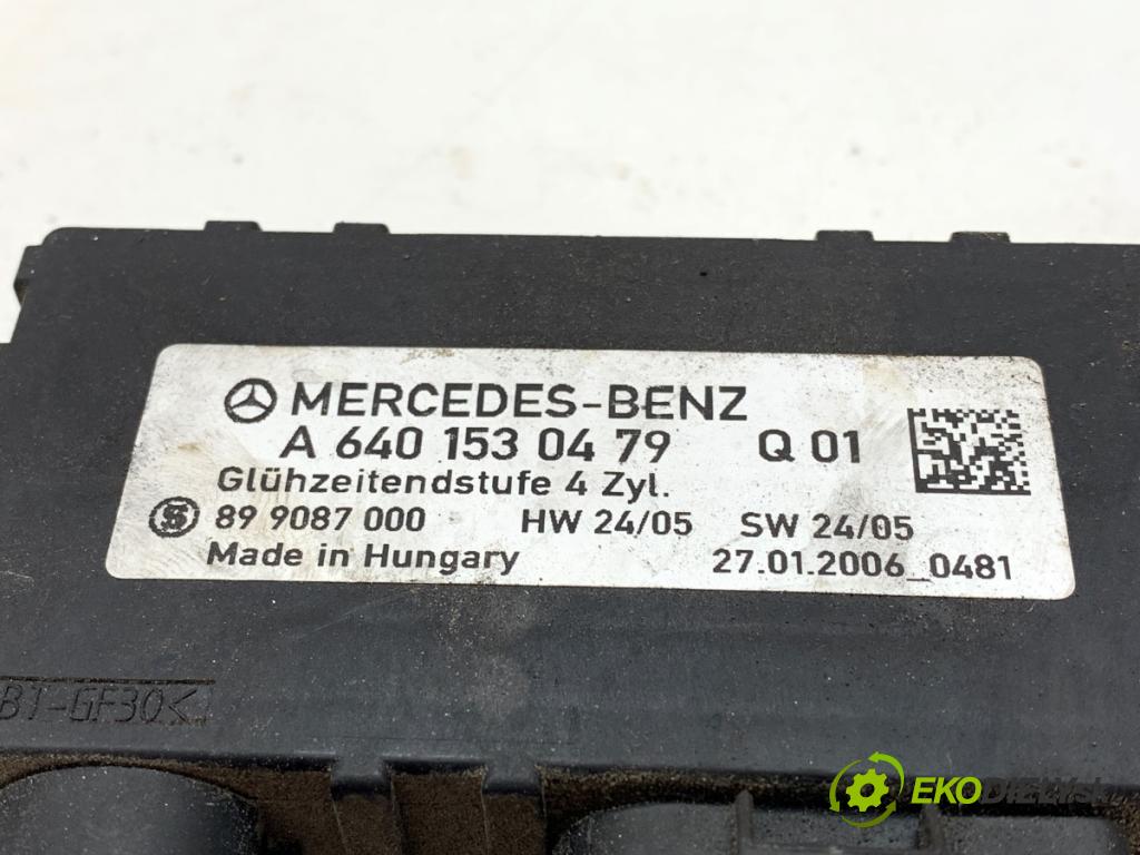 MERCEDES-BENZ W245 liftback 2006 103 kW B 200 CDI (245.208) 1991 relé svíček žhavení A6401530479 (Relé)