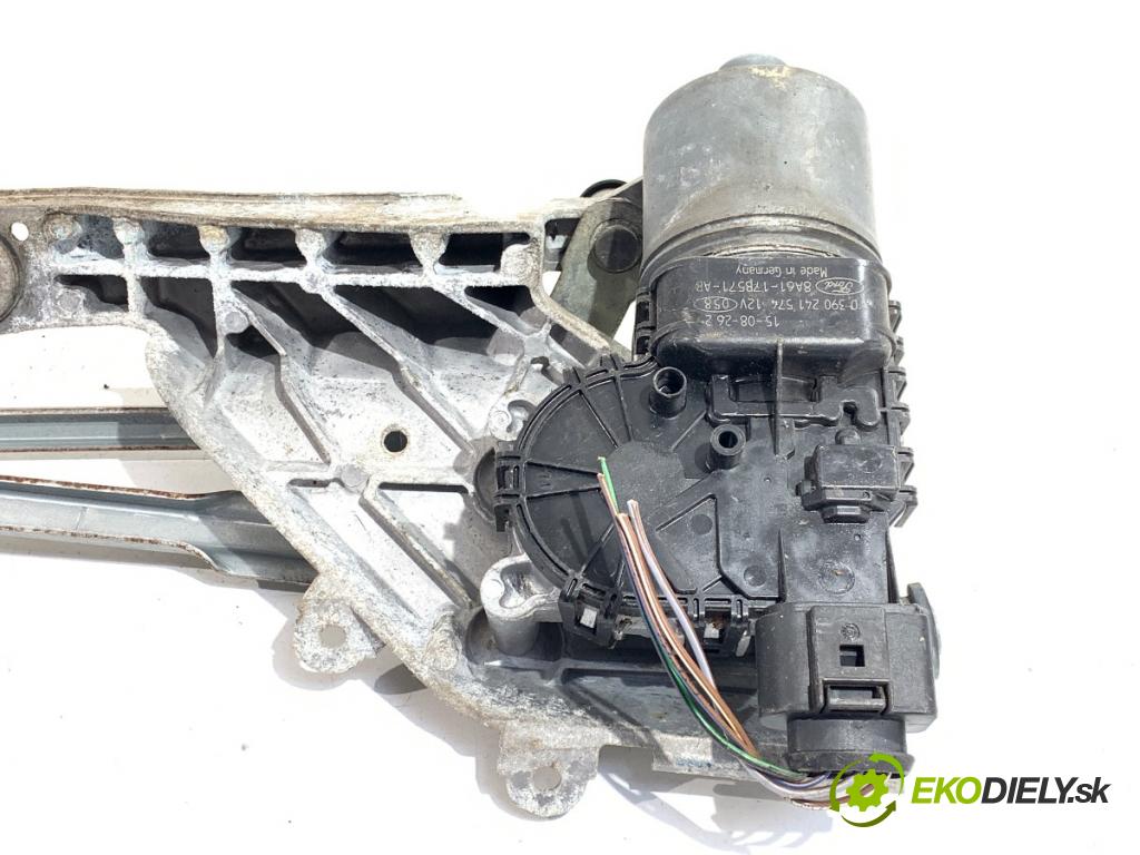 FORD FIESTA MK7 liftback 2015 70 kW 1.5 TDCi 1499 mechanismus stěračů přední část 8A61-17B571-AB (Motorek stěračů přední)