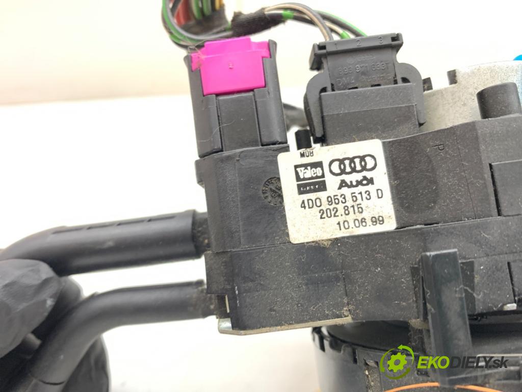 AUDI A4 B5 sedan 1999 92 kW 1.8 1781 přepínač kombinovaný 4D0953513D (Páčky pod volantem)