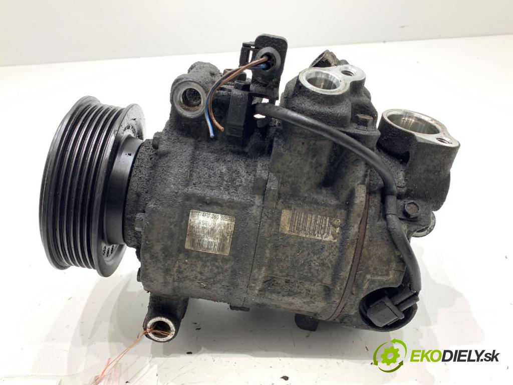AUDI A6 C6 Kombi 2007 120 kW 2.7 TDI 2698 kompresor klimatizace 4F0260805AG (Kompresor klimatizace)