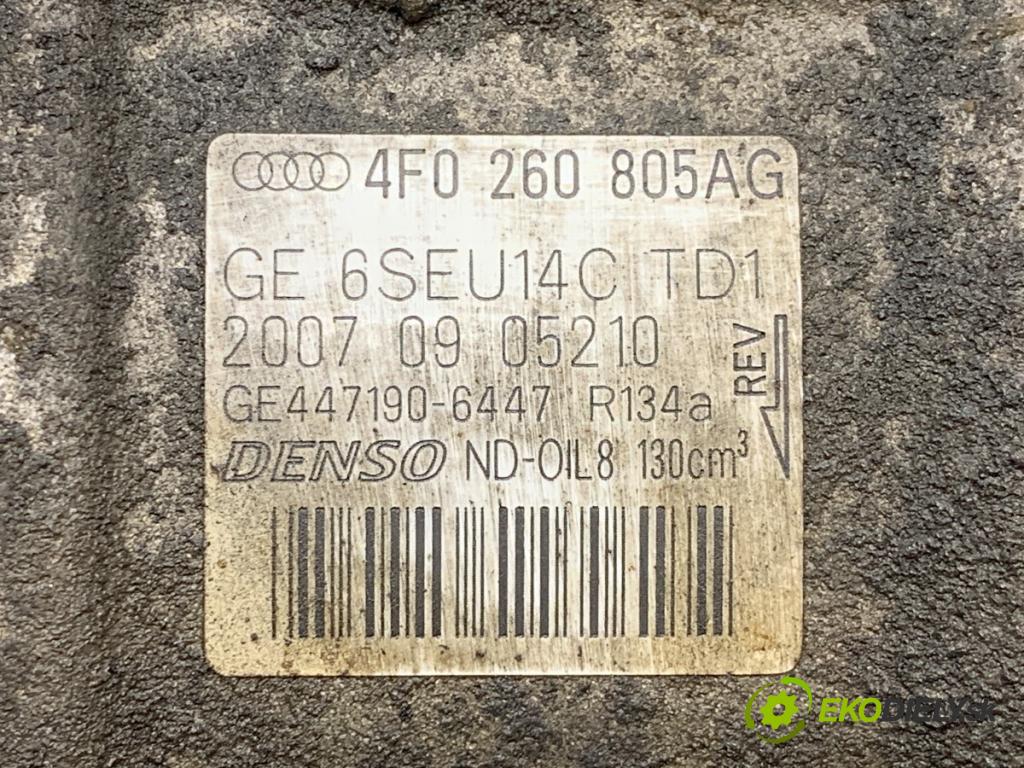 AUDI A6 C6 Kombi 2007 120 kW 2.7 TDI 2698 kompresor klimatizace 4F0260805AG (Kompresor klimatizace)