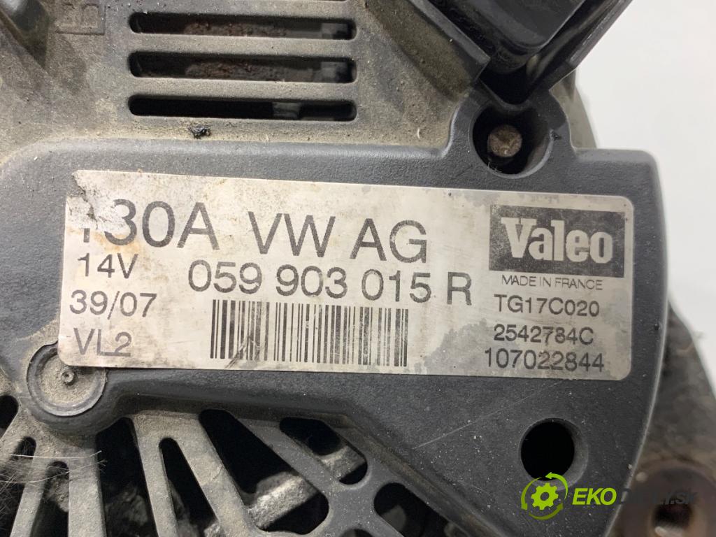 AUDI A6 C6 Kombi 2007 120 kW 2.7 TDI 2698 Alternátor 059903015R (Alternátor)