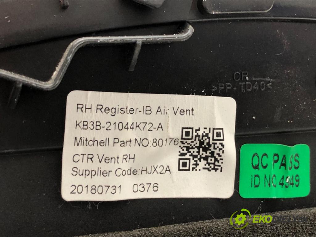 FORD RANGER V  2019 213 kW 2.3 213 kW [290 KM] benzyna 2019 - 2022 2261 mří topení přední část KB3B-21044K72-A