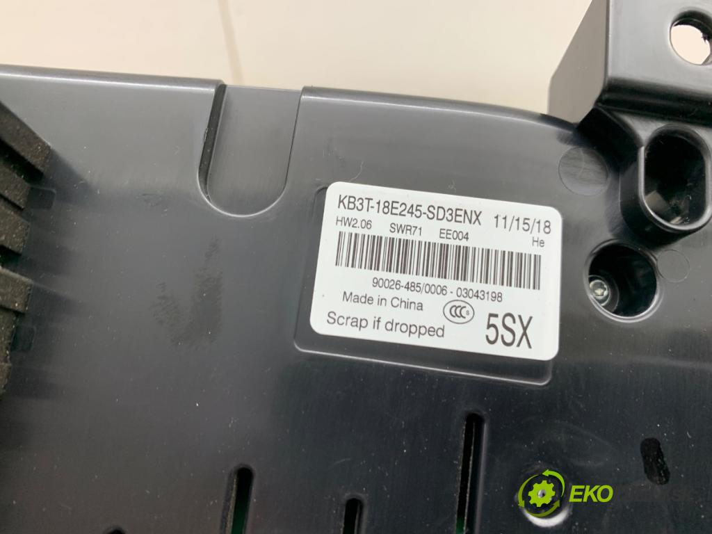 FORD RANGER V  2019 213 kW 2.3 213 kW [290 KM] benzyna 2019 - 2022 2261 Panel ovládaní topení KB3T-18E245-SD (Páčky pod volantem)