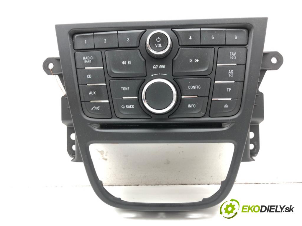 OPEL MOKKA SUV 2013 96 kW 1.7 CDTI (_76) 1686 Panel ovládania radia A2C82062800 (Prepínacie páčky pod volantom)