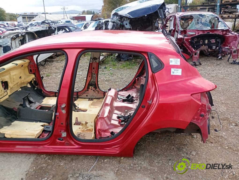RENAULT CLIO IV liftback 2014 66 kW 0.9 TCe 90 898 KAROSERIA ČTVRŤÁK blatník práh střecha PODŁUŻNICA