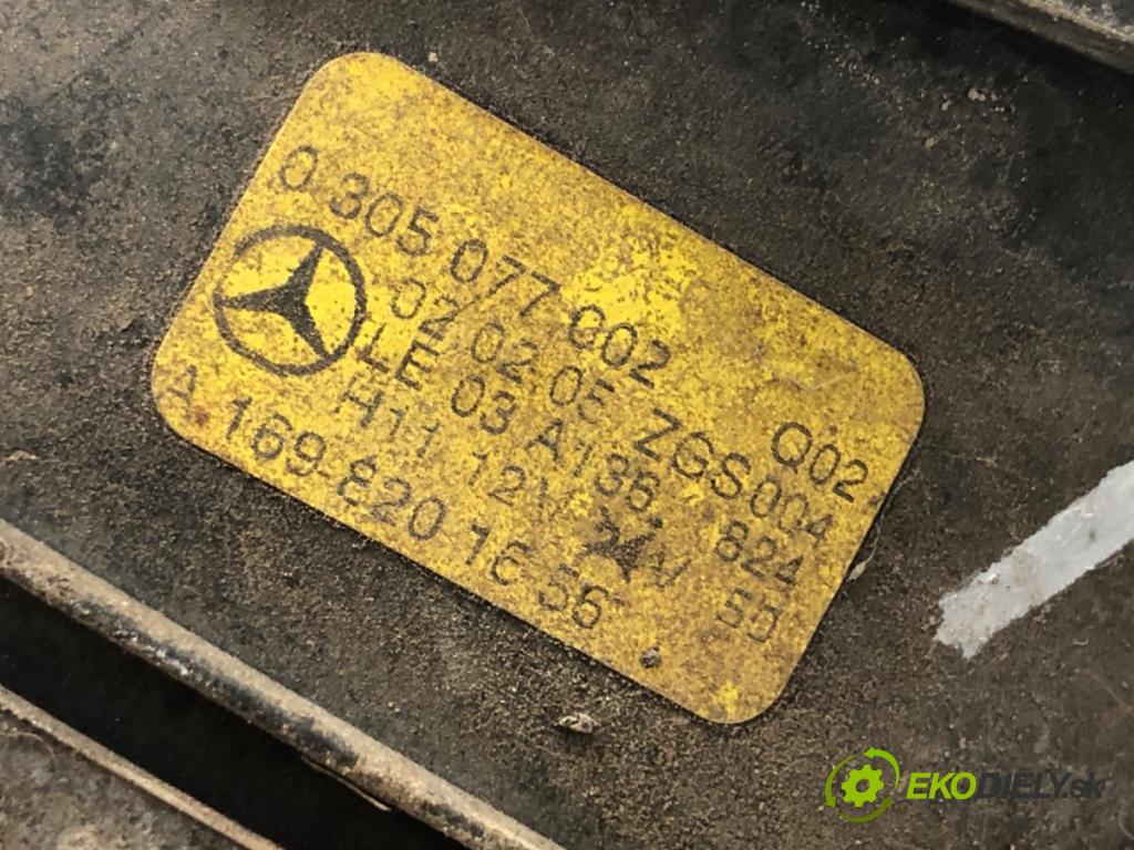 MERCEDES-BENZ W169 liftback 2005 103 kW A 200 CDI (169.008, 169.308) 1991 Hmlové svetlo, hmlovka pravy predný A1698201656