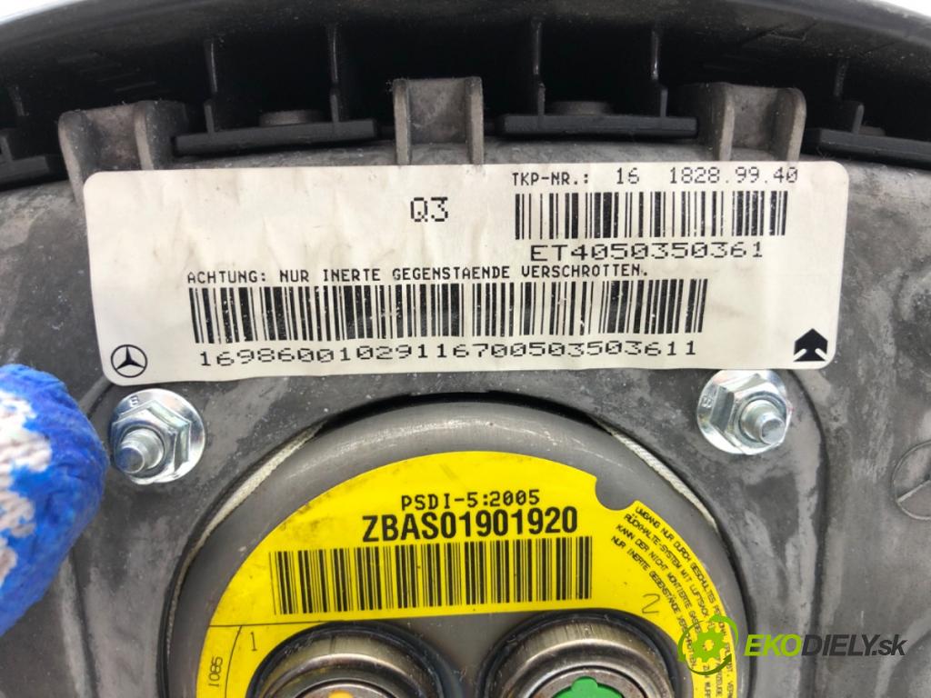 MERCEDES-BENZ W169 liftback 2005 103 kW A 200 CDI (169.008, 169.308) 1991 AirBag volantu 169860010 (Airbag)