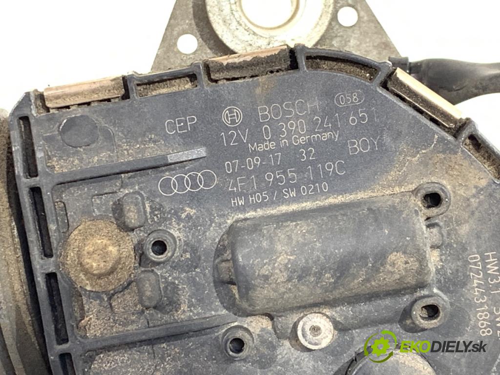 AUDI A6 C6 Kombi 2007 120 kW 2.7 TDI 2698 mechanismus stěračů přední část 4F1955023J (Motorek stěračů přední)