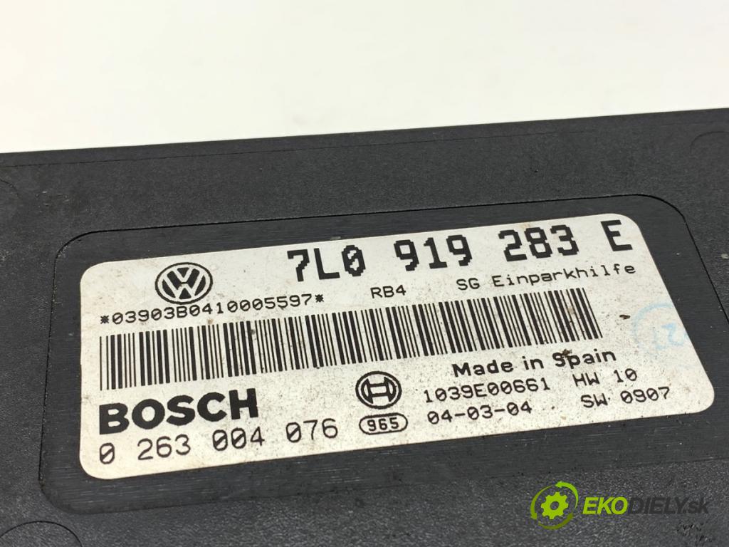 VW TOUAREG SUV 2004 128 kW 2.5 R5 TDI 2461 Modul PDC 7L0919283E (Riadiaca jednotka ostatné)