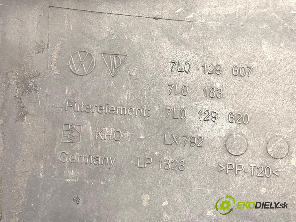 VW TOUAREG SUV 2004 128 kW 2.5 R5 TDI 2461 Obal filtra vzduchu 7L0129607 (Obal vzduchového filtra)