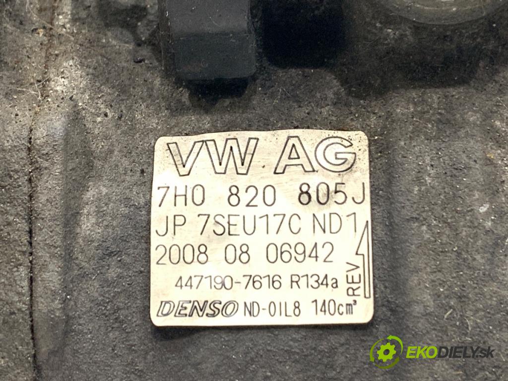 VW TOUAREG SUV 2004 128 kW 2.5 R5 TDI 2461 kompresor klimatizace 7H0820805J (Kompresor klimatizace)
