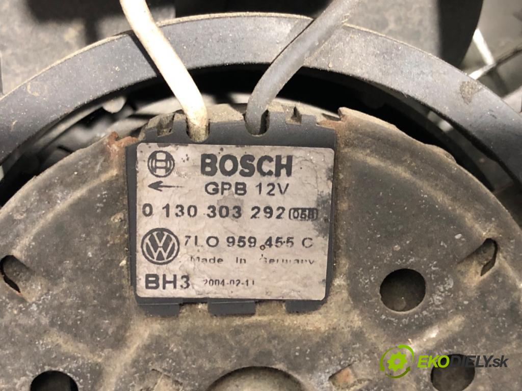 VW TOUAREG SUV 2004 128 kW 2.5 R5 TDI 2461 ventilátor chladiče 7L0121203F (Ventilátor)