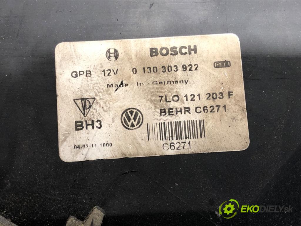 VW TOUAREG SUV 2004 128 kW 2.5 R5 TDI 2461 ventilátor chladiče 7L0121203F (Ventilátor)