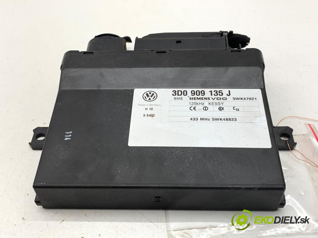VW TOUAREG SUV 2004 128 kW 2.5 R5 TDI 2461 Modul KESSY 3D0909135J