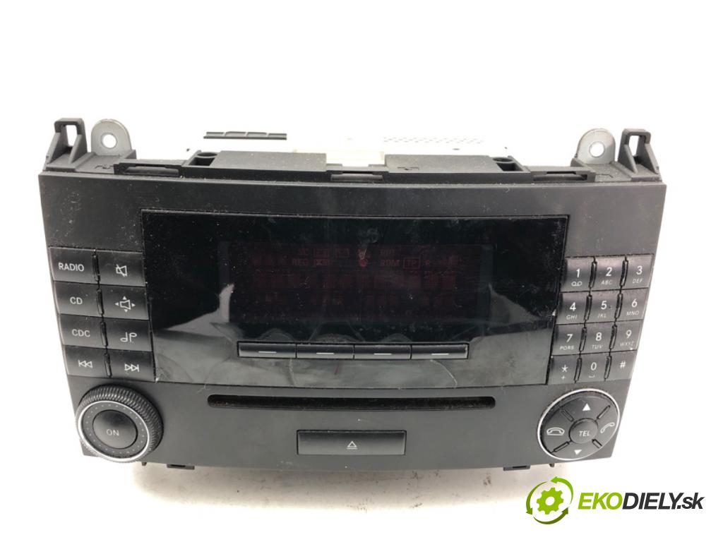MERCEDES-BENZ W169 liftback 2005 103 kW A 200 CDI (169.008, 169.308) 1991 RADIO A1698700289 (Audio zariadenie)