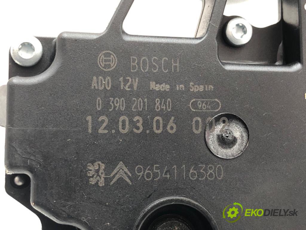 CITROEN C4 PICASSO I nadwozie wielkoprzestrzenne (MPV) 2012 82 kW 1.6 HDi 110 1560 motor stěračů zadní část 9654116380