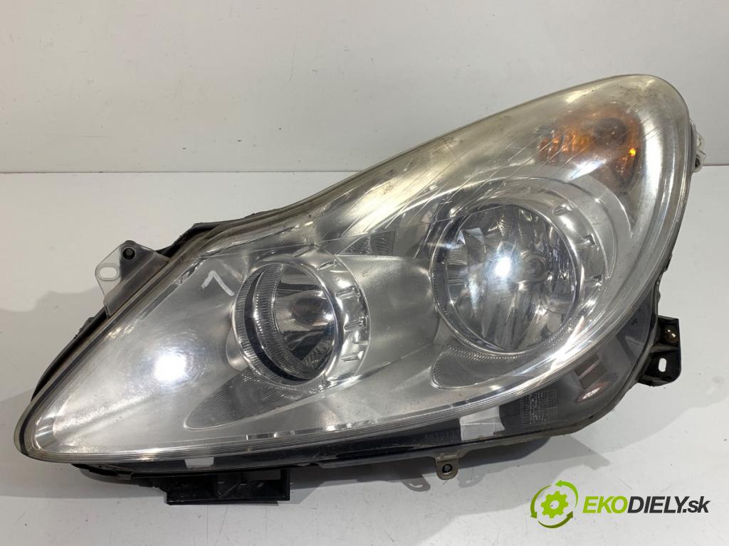 OPEL CORSA D liftback 2007 55 kW 1.3 CDTI (L08, L68) 1248 světlomet levý přední část 89313299