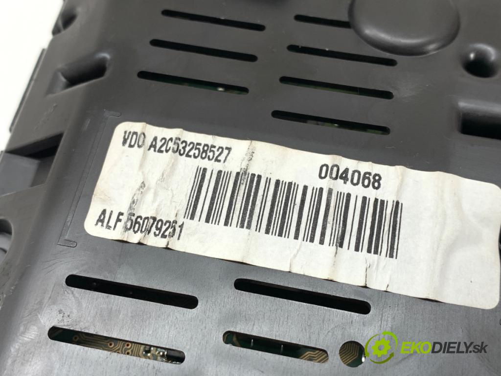 ALFA ROMEO 159 sedan 2007 110 kW 1.9 JTDM 16V (939AXC1B, 939AXC12) 1910 Prístrojovka 56079251 (Prístrojová doska)